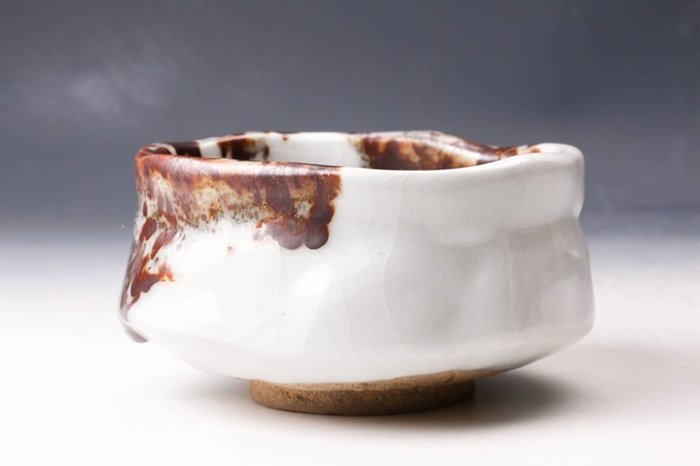 Hayashi Shotaro — Exquisite Shino Tea Bowl (Sold)
