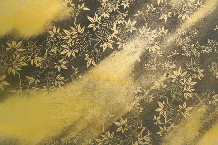 Imai Toshimitsu — 'Golden Leaves', Hand-Signed Silkscreen (46/98) (Sold)