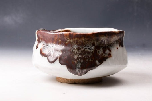 Hayashi Shotaro — Exquisite Shino Tea Bowl (Sold)
