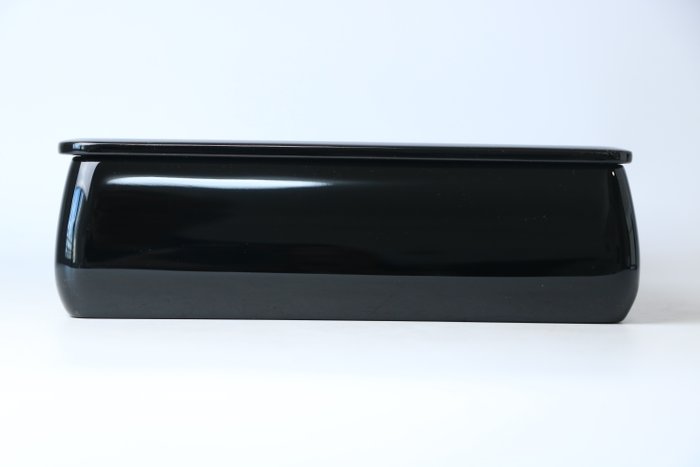 The finest Chinkin Wajima Lacquer writing box (Fumibako) (Sold)