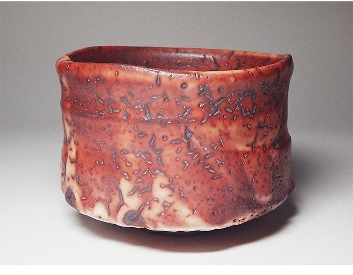 Yamada Kazu — Shino Tea Bowl (Sold)