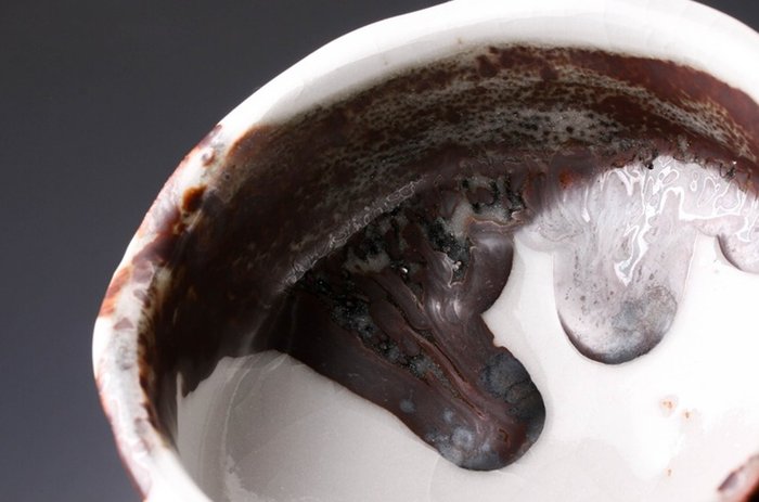 Hayashi Shotaro — Exquisite Shino Tea Bowl (Sold)