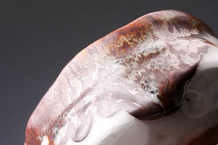 Hayashi Shotaro — Exquisite Shino Tea Bowl (Sold)