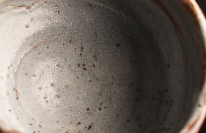 Arakawa Toyozo — Nezumi-Shino Tea Bowl (Sold)