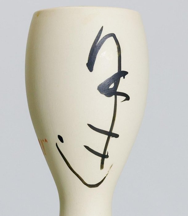 Motonaga Sadamasa × Sakaki Bakuzan — Cylindrical Vase, Rare Collaboration (Sold)